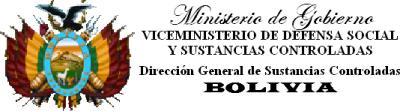Direccion General De Sustancias Controladas - Ministerio De Gobierno