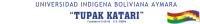 Universidad Indigena Boliviana Aymara - "Tupak Katari"